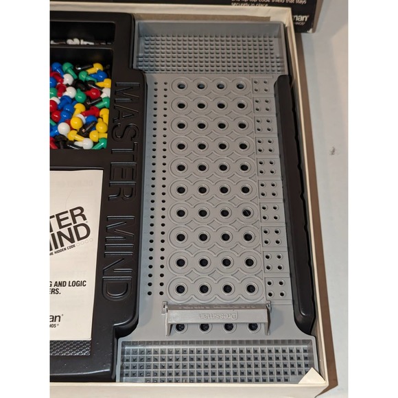 Vintage 1981 Mastermind Game Pressman Complete Made in USA Like New Must See - Picture 4 of 7